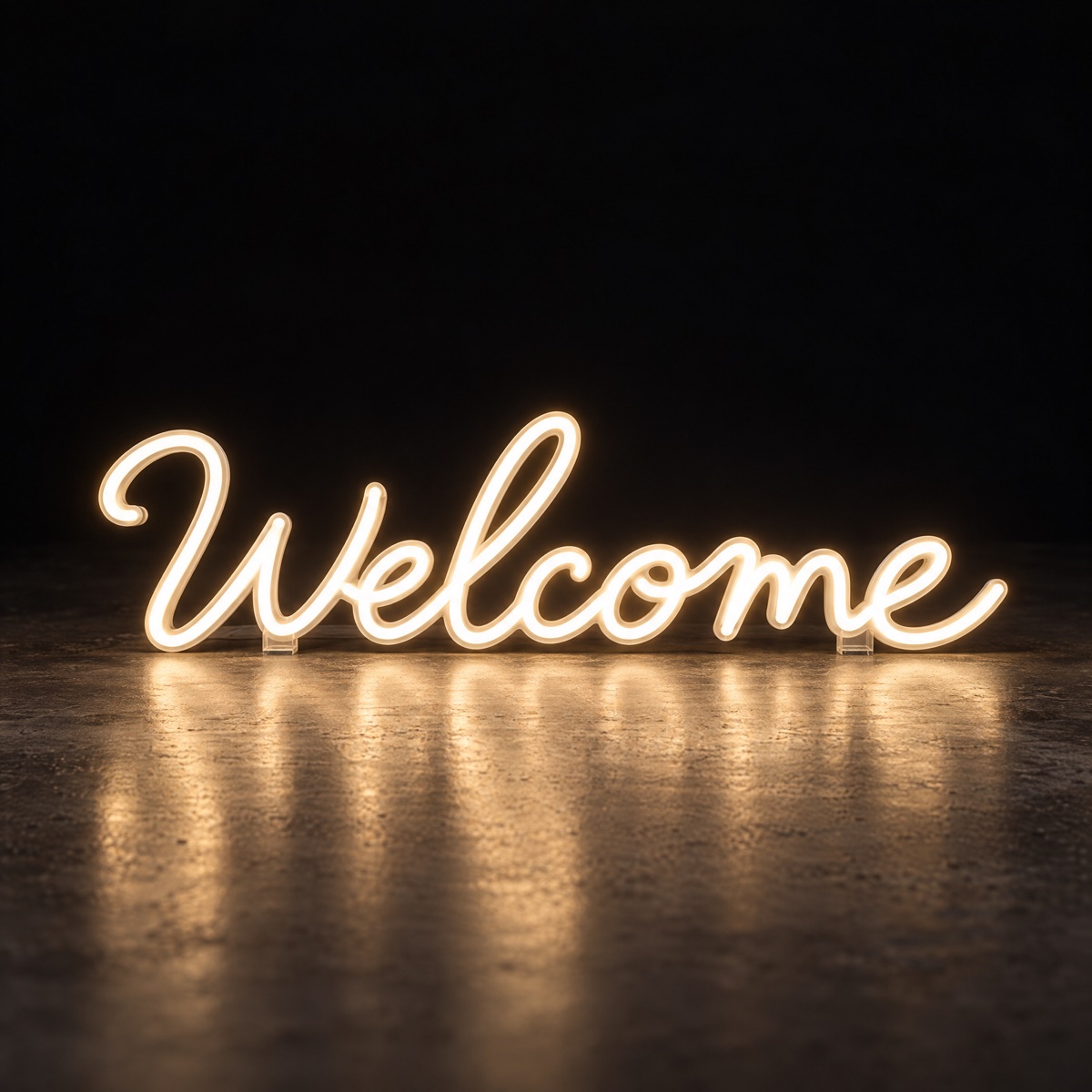 Φωτεινή επιγραφή Welcome